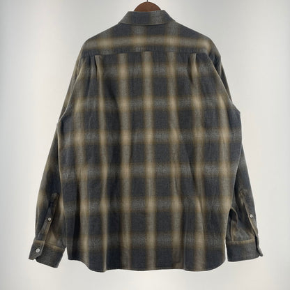 【中古品】【メンズ】 UNIFORM EXPERIMENT ユニフォーム エクスぺリメント FADE SHIRT UE-252059 フェイド シャツ 長袖 トップス 142-260701-sa-14-tei サイズ：3 カラー：ブラウン 万代Net店