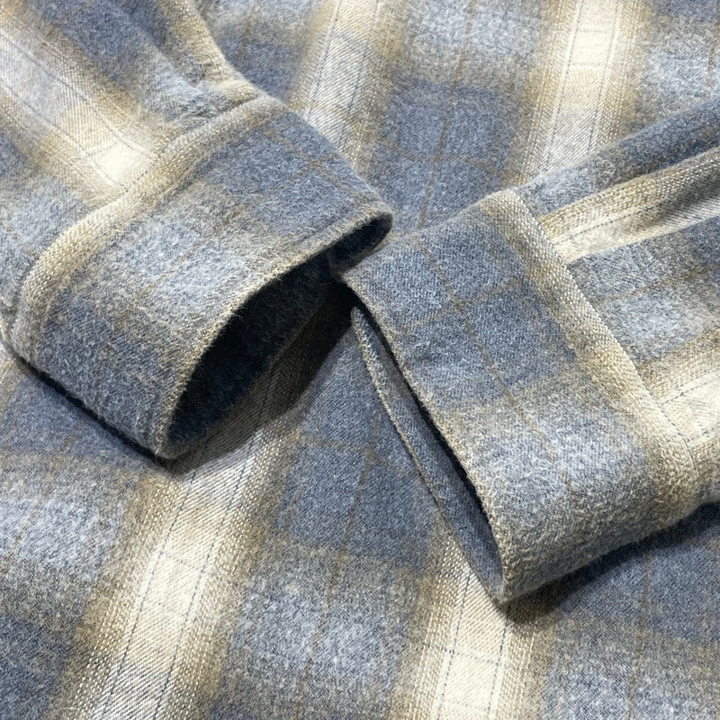 【中古品】【メンズ】 UNIFORM EXPERIMENT ユニフォーム エクスぺリメント FADE SHIRT UE-252059 フェイド シャツ 長袖 トップス 142-260701-sa-14-tei サイズ：3 カラー：ブラウン 万代Net店