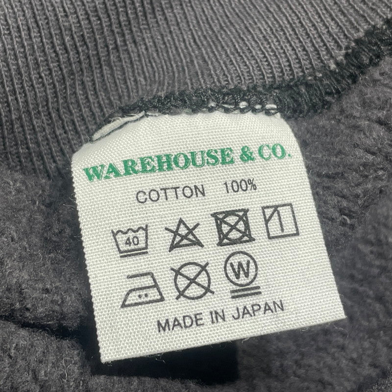 【中古品】【メンズ】 WAREHOUSE ウエアハウス C.G CREWNECK SWEAT LOT403 シージー クルーネック スウェット 長袖 トップス 145-260701-sa-13-tei サイズ：44 カラー：グレー系 万代Net店