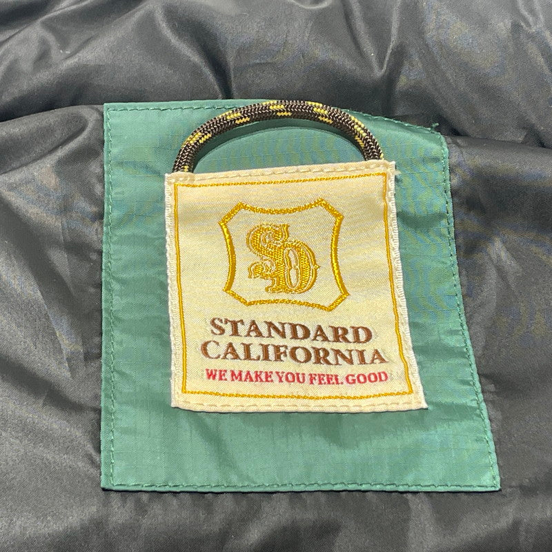 【中古品】【メンズ】 STANDARD CALIFORNIA スタンダード カルフォルニア SD PUFF VEST エスディー パフ ベスト アウター 140-260701-sa-17-tei サイズ：L カラー：グリーン 万代Net店