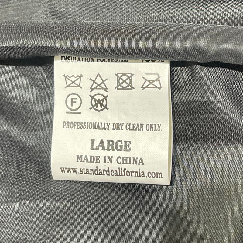 【中古品】【メンズ】 STANDARD CALIFORNIA スタンダード カルフォルニア SD PUFF VEST エスディー パフ ベスト アウター 140-260701-sa-17-tei サイズ：L カラー：グリーン 万代Net店