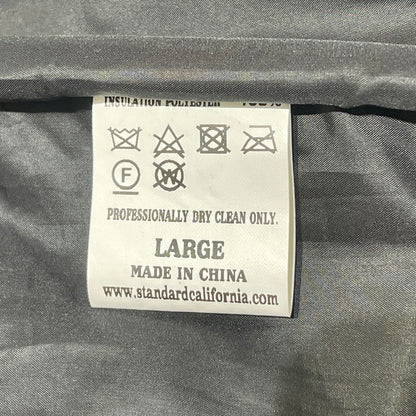 【中古品】【メンズ】 STANDARD CALIFORNIA スタンダード カルフォルニア SD PUFF VEST エスディー パフ ベスト アウター 140-260701-sa-17-tei サイズ：L カラー：グリーン 万代Net店