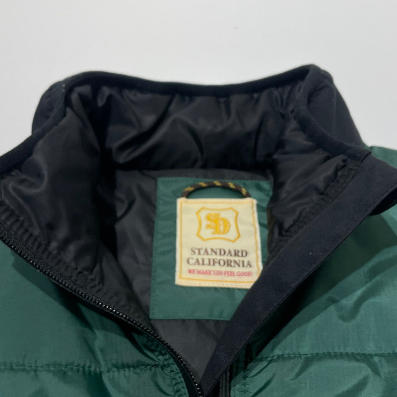 【中古品】【メンズ】 STANDARD CALIFORNIA スタンダード カルフォルニア SD PUFF VEST エスディー パフ ベスト アウター 140-260701-sa-17-tei サイズ：L カラー：グリーン 万代Net店