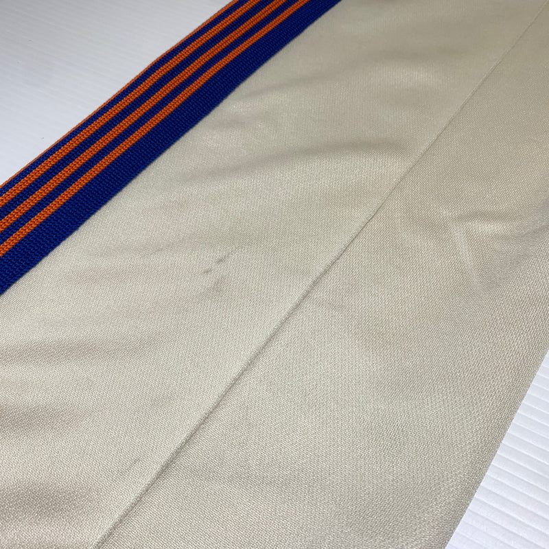 【中古品】【メンズ】 Needles ニードルス EX TRACK PANT NS1640 エクストラ トラックパンツ ボトムス ジャージ パピヨン刺繍 151-260701-ko-19-tei サイズ：S カラー：アイボリー系 万代Net店