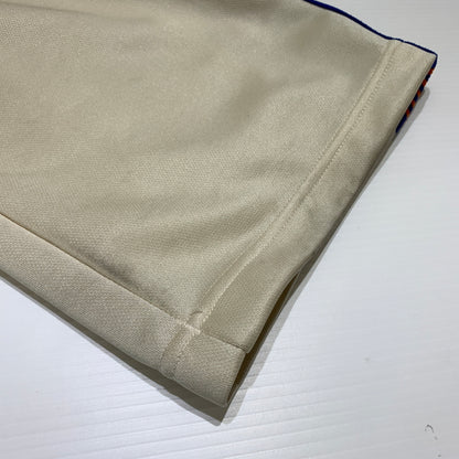 【中古品】【メンズ】 Needles ニードルス EX TRACK PANT NS1640 エクストラ トラックパンツ ボトムス ジャージ パピヨン刺繍 151-260701-ko-19-tei サイズ：S カラー：アイボリー系 万代Net店