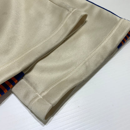 【中古品】【メンズ】 Needles ニードルス EX TRACK PANT NS1640 エクストラ トラックパンツ ボトムス ジャージ パピヨン刺繍 151-260701-ko-19-tei サイズ：S カラー：アイボリー系 万代Net店