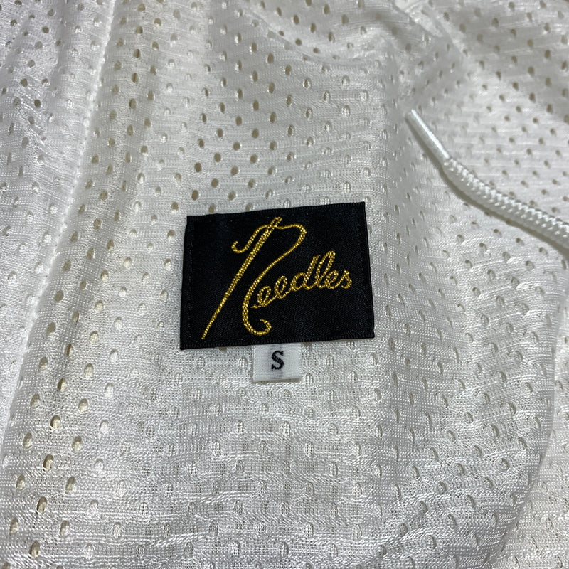 【中古品】【メンズ】 Needles ニードルス EX TRACK PANT NS1640 エクストラ トラックパンツ ボトムス ジャージ パピヨン刺繍 151-260701-ko-19-tei サイズ：S カラー：アイボリー系 万代Net店