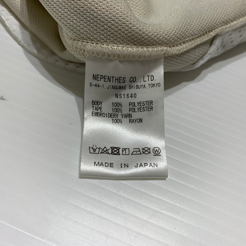 【中古品】【メンズ】 Needles ニードルス EX TRACK PANT NS1640 エクストラ トラックパンツ ボトムス ジャージ パピヨン刺繍 151-260701-ko-19-tei サイズ：S カラー：アイボリー系 万代Net店