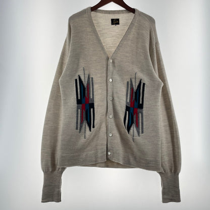 【中古品】【メンズ】 NEEDLES ニードルス CARDIGAN OT1631 カーディガン トップス 140-260701-sa-01-tei サイズ：M カラー：グレー 万代Net店