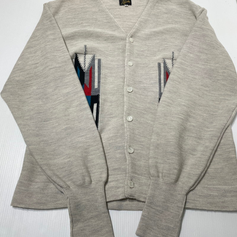 【中古品】【メンズ】 NEEDLES ニードルス CARDIGAN OT1631 カーディガン トップス 140-260701-sa-01-tei サイズ：M カラー：グレー 万代Net店