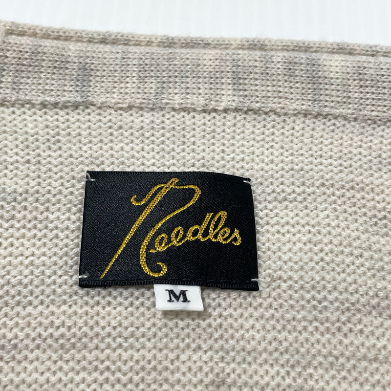 【中古品】【メンズ】 NEEDLES ニードルス CARDIGAN OT1631 カーディガン トップス 140-260701-sa-01-tei サイズ：M カラー：グレー 万代Net店