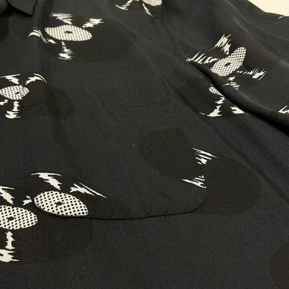 【中古品】【メンズ】 MINEDENIM マインデニム × WACKO MARIA ワコ マリア 別注コラボ HAWAIIAN SHIRT ハワイアン シャツ 半袖 トップス 140-260701-sa-03-tei サイズ：2 カラー：総柄 万代Net店