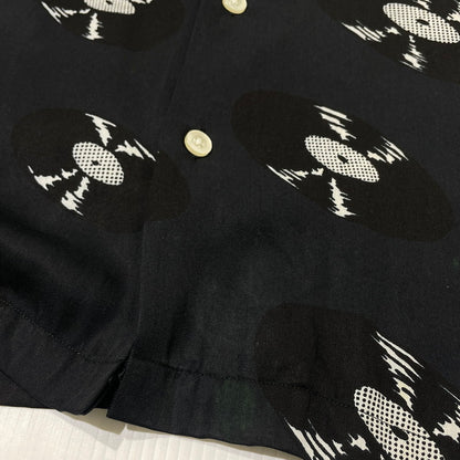 【中古品】【メンズ】 MINEDENIM マインデニム × WACKO MARIA ワコ マリア 別注コラボ HAWAIIAN SHIRT ハワイアン シャツ 半袖 トップス 140-260701-sa-03-tei サイズ：2 カラー：総柄 万代Net店