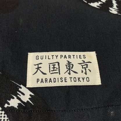 【中古品】【メンズ】 MINEDENIM マインデニム × WACKO MARIA ワコ マリア 別注コラボ HAWAIIAN SHIRT ハワイアン シャツ 半袖 トップス 140-260701-sa-03-tei サイズ：2 カラー：総柄 万代Net店