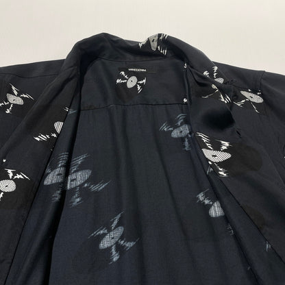 【中古品】【メンズ】 MINEDENIM マインデニム × WACKO MARIA ワコ マリア 別注コラボ HAWAIIAN SHIRT ハワイアン シャツ 半袖 トップス 140-260701-sa-03-tei サイズ：2 カラー：総柄 万代Net店