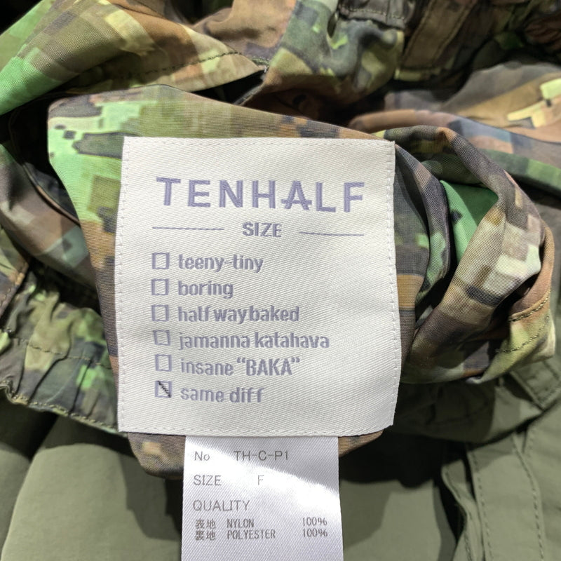 【中古品】【メンズ】 TENHALF テンハーフ REVERSIBLE CARGO PANTS TH-C-P1 リバーシブル カーゴパンツ ボトムス ナイロンパンツ 151-260701-ko-17-tei サイズ：F カラー：カーキ 万代Net店