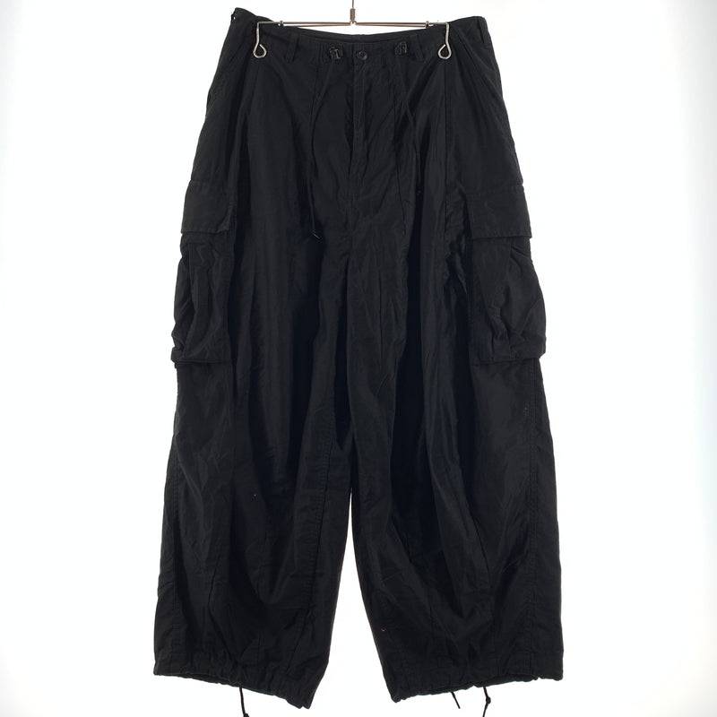【中古品】【メンズ】 Needles ニードルス H.D. PANT BDU QV155 ヒザデル パンツ ボトムス 6ポケット カーゴパンツ 151-260701-ko-15-tei サイズ：S カラー：ブラック 万代Net店