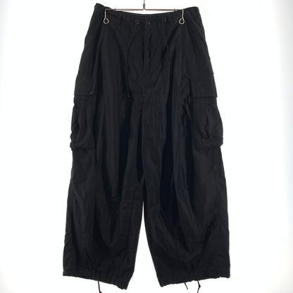 【中古品】【メンズ】 Needles ニードルス H.D. PANT BDU QV155 ヒザデル パンツ ボトムス 6ポケット カーゴパンツ 151-260701-ko-15-tei サイズ：S カラー：ブラック 万代Net店