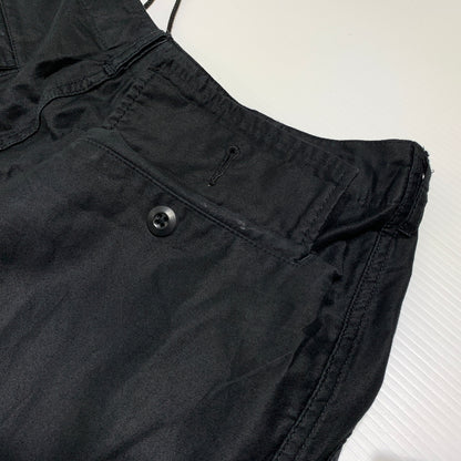 【中古品】【メンズ】 Needles ニードルス H.D. PANT BDU QV155 ヒザデル パンツ ボトムス 6ポケット カーゴパンツ 151-260701-ko-15-tei サイズ：S カラー：ブラック 万代Net店