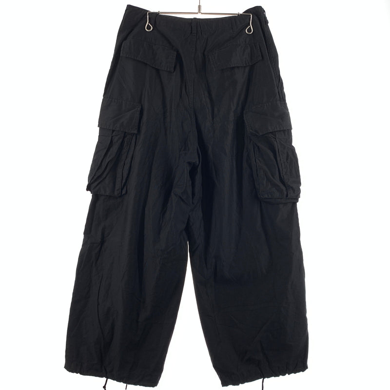 【中古品】【メンズ】 Needles ニードルス H.D. PANT BDU QV155 ヒザデル パンツ ボトムス 6ポケット カーゴパンツ 151-260701-ko-15-tei サイズ：S カラー：ブラック 万代Net店