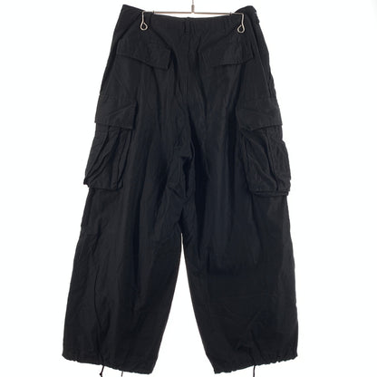 【中古品】【メンズ】 Needles ニードルス H.D. PANT BDU QV155 ヒザデル パンツ ボトムス 6ポケット カーゴパンツ 151-260701-ko-15-tei サイズ：S カラー：ブラック 万代Net店