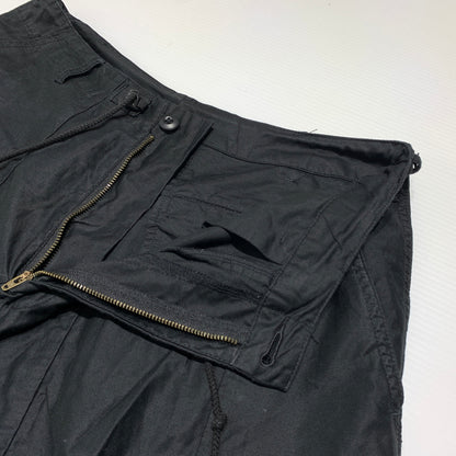 【中古品】【メンズ】 Needles ニードルス H.D. PANT BDU QV155 ヒザデル パンツ ボトムス 6ポケット カーゴパンツ 151-260701-ko-15-tei サイズ：S カラー：ブラック 万代Net店