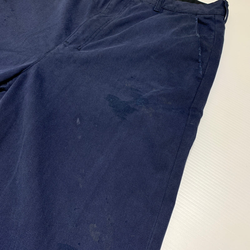 【中古品】【メンズ】 ANCELLM アンセルム × WISM ウィズム 別注 コラボ WIDE CHINO PANTS ACW-07 ワイド チノパンツ ボトムス フェード加工 151-260701-ko-13-tei サイズ：2 カラー：ネイビー 万代Net店