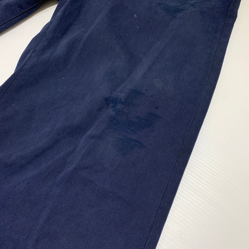 【中古品】【メンズ】 ANCELLM アンセルム × WISM ウィズム 別注 コラボ WIDE CHINO PANTS ACW-07 ワイド チノパンツ ボトムス フェード加工 151-260701-ko-13-tei サイズ：2 カラー：ネイビー 万代Net店