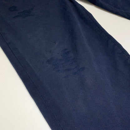 【中古品】【メンズ】 ANCELLM アンセルム × WISM ウィズム 別注 コラボ WIDE CHINO PANTS ACW-07 ワイド チノパンツ ボトムス フェード加工 151-260701-ko-13-tei サイズ：2 カラー：ネイビー 万代Net店
