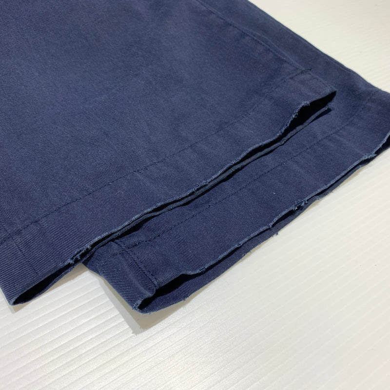【中古品】【メンズ】 ANCELLM アンセルム × WISM ウィズム 別注 コラボ WIDE CHINO PANTS ACW-07 ワイド チノパンツ ボトムス フェード加工 151-260701-ko-13-tei サイズ：2 カラー：ネイビー 万代Net店