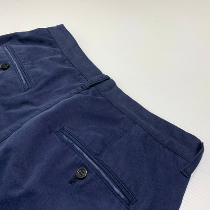 【中古品】【メンズ】 ANCELLM アンセルム × WISM ウィズム 別注 コラボ WIDE CHINO PANTS ACW-07 ワイド チノパンツ ボトムス フェード加工 151-260701-ko-13-tei サイズ：2 カラー：ネイビー 万代Net店