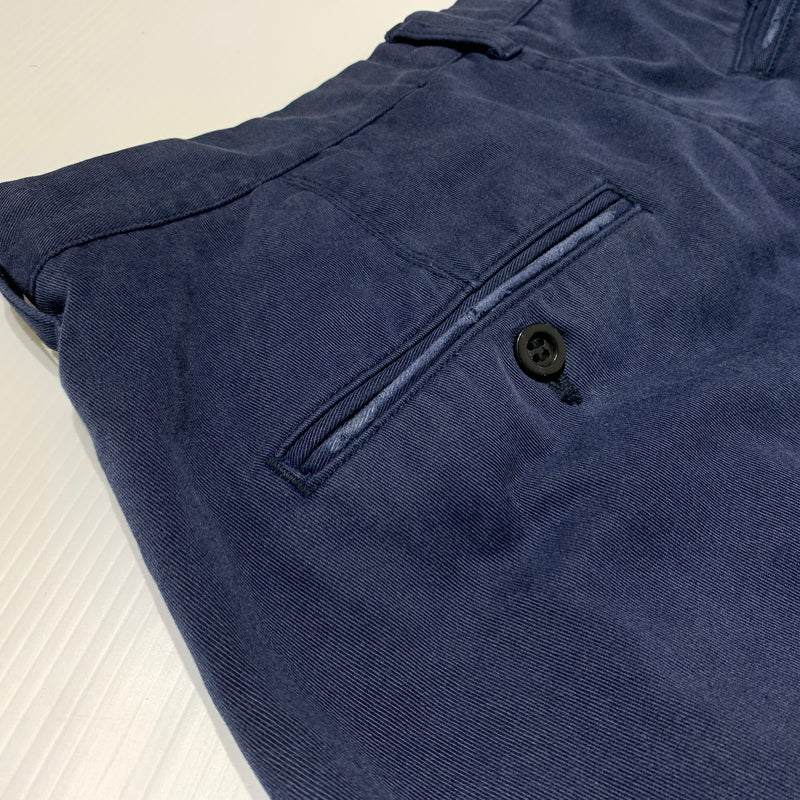 【中古品】【メンズ】 ANCELLM アンセルム × WISM ウィズム 別注 コラボ WIDE CHINO PANTS ACW-07 ワイド チノパンツ ボトムス フェード加工 151-260701-ko-13-tei サイズ：2 カラー：ネイビー 万代Net店
