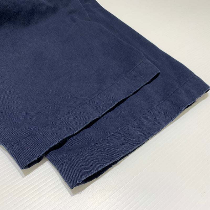 【中古品】【メンズ】 ANCELLM アンセルム × WISM ウィズム 別注 コラボ WIDE CHINO PANTS ACW-07 ワイド チノパンツ ボトムス フェード加工 151-260701-ko-13-tei サイズ：2 カラー：ネイビー 万代Net店