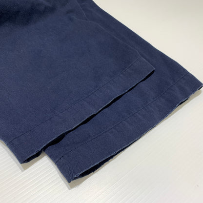 【中古品】【メンズ】 ANCELLM アンセルム × WISM ウィズム 別注 コラボ WIDE CHINO PANTS ACW-07 ワイド チノパンツ ボトムス フェード加工 151-260701-ko-13-tei サイズ：2 カラー：ネイビー 万代Net店