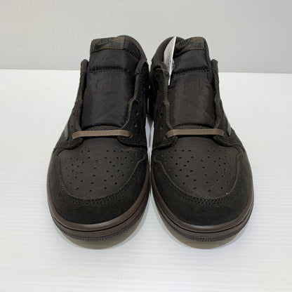 【中古品】【メンズ】 NIKE ナイキ × TRAVIS SCOTT トラヴィス スコット 別注 コラボ AIR JORDAN １ LOW OG SP VELVET BROWN AND DARK MOCHA DM7866-202 エアジョーダン 1 ロー スニーカー 靴 シューズ 160-260709-ko-05-tei サイズ：27cm カラー：ブラウン 万代Net店