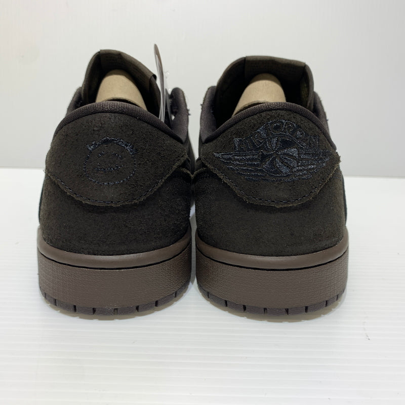 【中古品】【メンズ】 NIKE ナイキ × TRAVIS SCOTT トラヴィス スコット 別注 コラボ AIR JORDAN １ LOW OG SP VELVET BROWN AND DARK MOCHA DM7866-202 エアジョーダン 1 ロー スニーカー 靴 シューズ 160-260709-ko-05-tei サイズ：27cm カラー：ブラウン 万代Net店