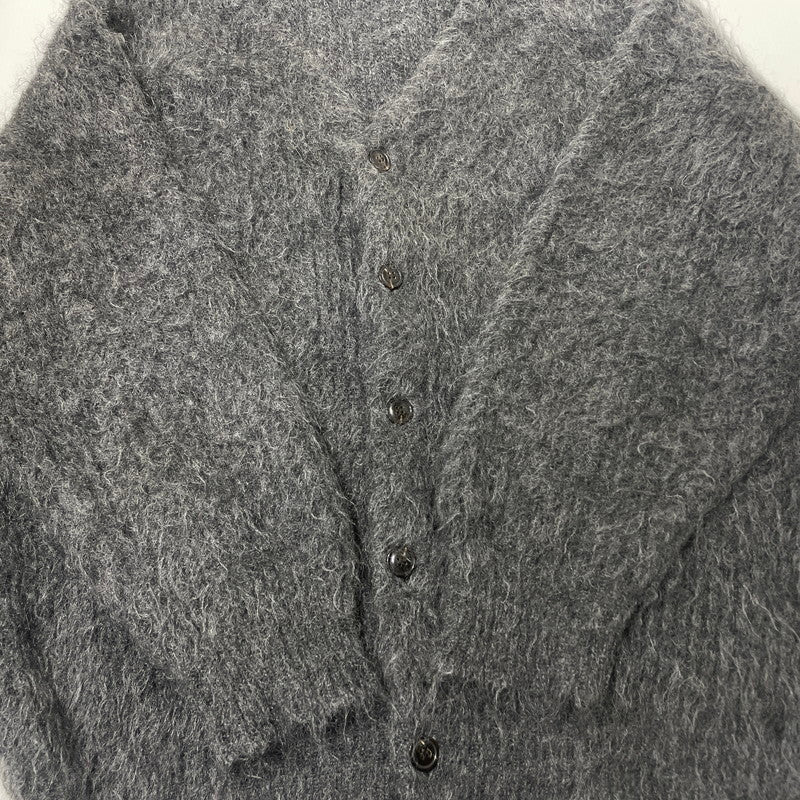 【中古品】【メンズ】 C.WORKER シーワーカー MOHAIR CARDIGAN モヘア カーディガン トップス 140-260701-sa-08-tei サイズ：38 カラー：グレー 万代Net店