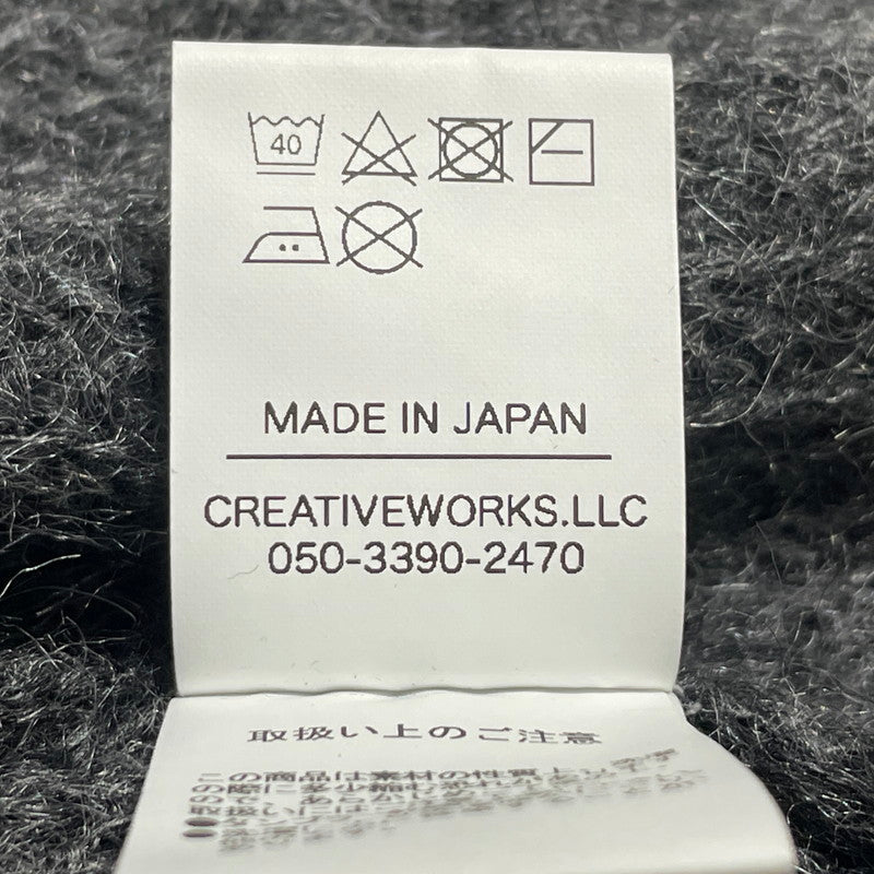 【中古品】【メンズ】 C.WORKER シーワーカー MOHAIR CARDIGAN モヘア カーディガン トップス 140-260701-sa-08-tei サイズ：38 カラー：グレー 万代Net店