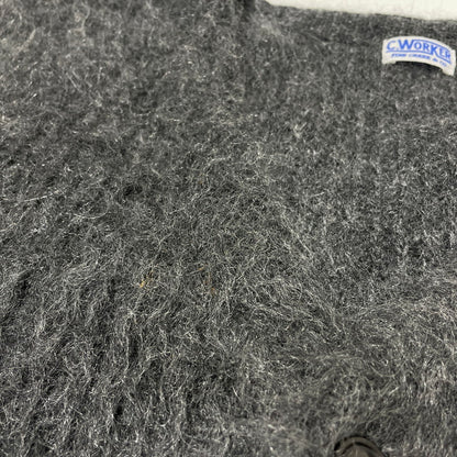 【中古品】【メンズ】 C.WORKER シーワーカー MOHAIR CARDIGAN モヘア カーディガン トップス 140-260701-sa-08-tei サイズ：38 カラー：グレー 万代Net店