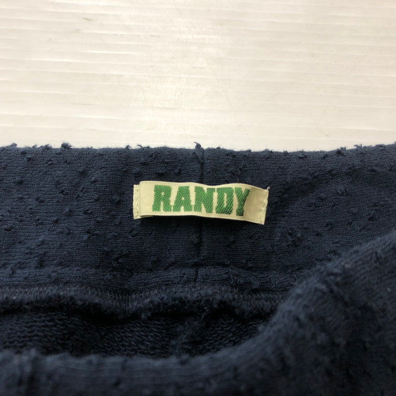 【現状渡し品】【メンズ】 RANDY ランディ DISH OUT AW24-RPT08 ディッシュ アウト ボトムス 151-260702-sa-03-tei サイズ：2 カラー：ネイビー 万代Net店