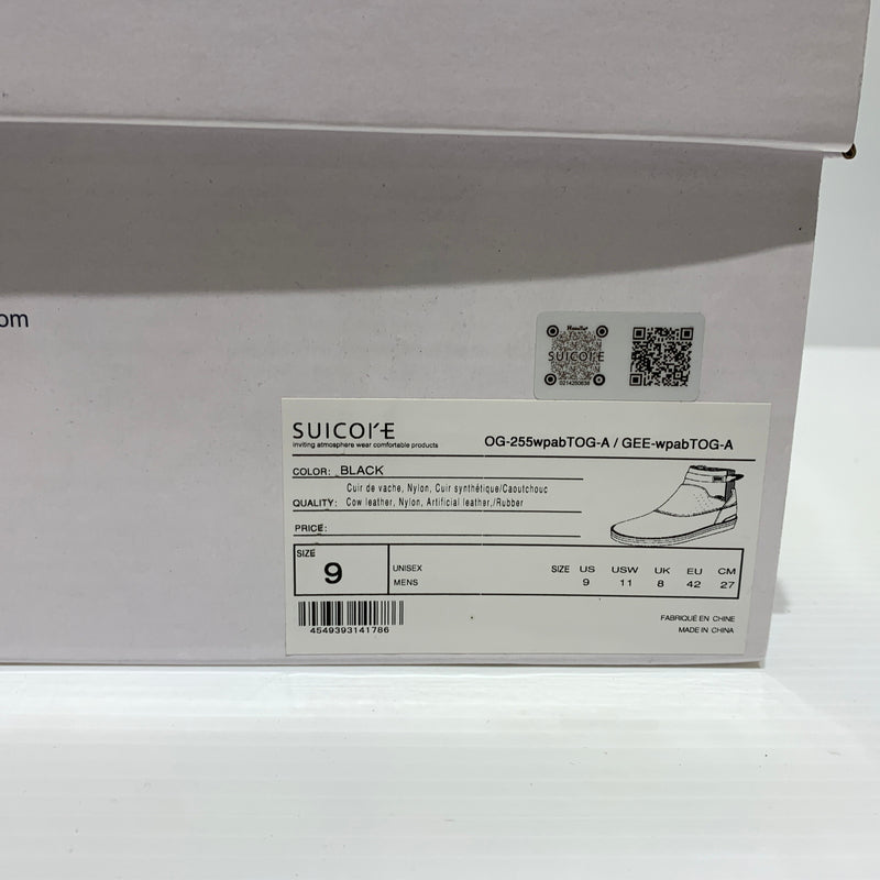 【中古品】【メンズ】 SUICOKE スイコック × TOGA PULLA トーガ プルラ 別注 コラボ SHORT BOOTS ショートブーツ 靴 レインブーツ BEEモデル 164-260709-ko-04-tei サイズ：27cm カラー：ブラック 万代Net店