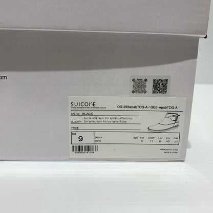 【中古品】【メンズ】 SUICOKE スイコック × TOGA PULLA トーガ プルラ 別注 コラボ SHORT BOOTS ショートブーツ 靴 レインブーツ BEEモデル 164-260709-ko-04-tei サイズ：27cm カラー：ブラック 万代Net店