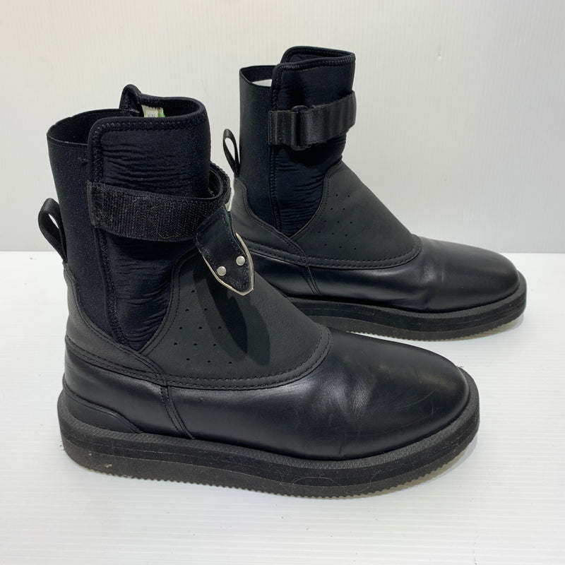 【中古品】【メンズ】 SUICOKE スイコック × TOGA PULLA トーガ プルラ 別注 コラボ SHORT BOOTS ショートブーツ 靴 レインブーツ BEEモデル 164-260709-ko-04-tei サイズ：27cm カラー：ブラック 万代Net店