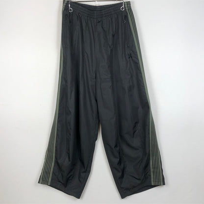 【中古美品】【メンズ】 NEEDLES ニードルス H.D.TRACK PANT-NYLON RW1684 ヒザデル トラック パンツ ナイロン ボトムス 151-260702-sa-04-tei サイズ：S カラー：ブラック 万代Net店
