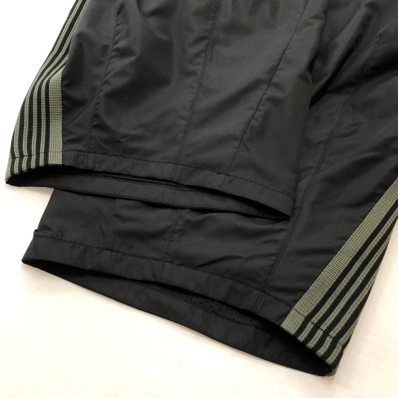 【中古美品】【メンズ】 NEEDLES ニードルス H.D.TRACK PANT-NYLON RW1684 ヒザデル トラック パンツ ナイロン ボトムス 151-260702-sa-04-tei サイズ：S カラー：ブラック 万代Net店