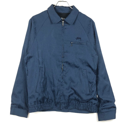 【中古品】【メンズ】 STUSSY ステューシー PAISLEY BRYAN JACKET 115461 ペイズリー ブライアン ジャケット アウター 142-260702-sa-07-tei サイズ：S カラー：ネイビー 万代Net店