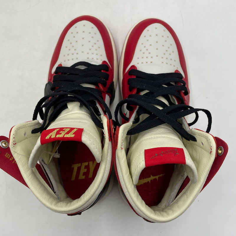 【中古品】【メンズ】 NIKE×TEYANA TAYLOR FJ0604-601 WMNS AIR JORDAN 1 HIGH ZOOM CMFT 2 "GYM RED" テヤナ・テイラー × ナイキ ウィメンズ エアジョーダン1 ハイ ズーム CMFT 2 "ジムレッド" 160-260706-nm-04-teih サイズ：26cm 万代Net店