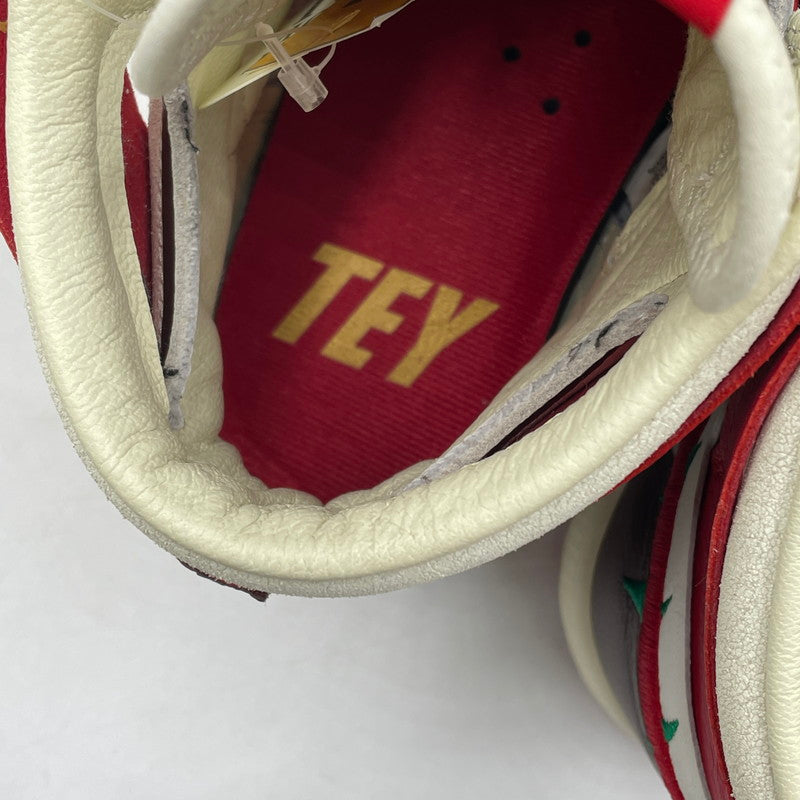 【中古品】【メンズ】 NIKE×TEYANA TAYLOR FJ0604-601 WMNS AIR JORDAN 1 HIGH ZOOM CMFT 2 "GYM RED" テヤナ・テイラー × ナイキ ウィメンズ エアジョーダン1 ハイ ズーム CMFT 2 "ジムレッド" 160-260706-nm-04-teih サイズ：26cm 万代Net店