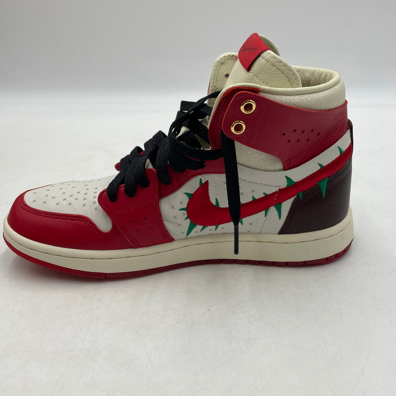 【中古品】【メンズ】 NIKE×TEYANA TAYLOR FJ0604-601 WMNS AIR JORDAN 1 HIGH ZOOM CMFT 2 "GYM RED" テヤナ・テイラー × ナイキ ウィメンズ エアジョーダン1 ハイ ズーム CMFT 2 "ジムレッド" 160-260706-nm-04-teih サイズ：26cm 万代Net店