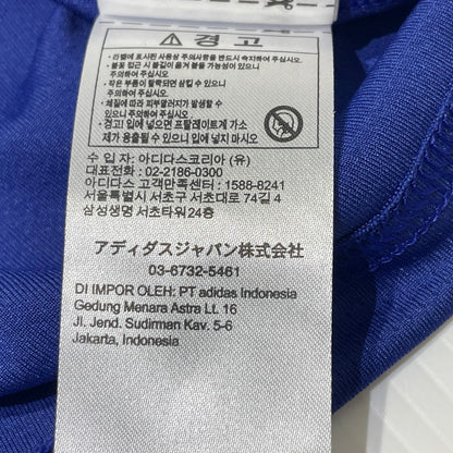 【中古品】【メンズ】 ADIDAS アディダス 2026 JAPAN NATIONAL FOOTBALL TEAM REPLICA JERSEY KD3345 2026年 サッカー 日本代表 レプリカ ユニフォーム 半袖 トップス 148-260706-sa-06-tei サイズ：3XL カラー：ブルー 万代Net店